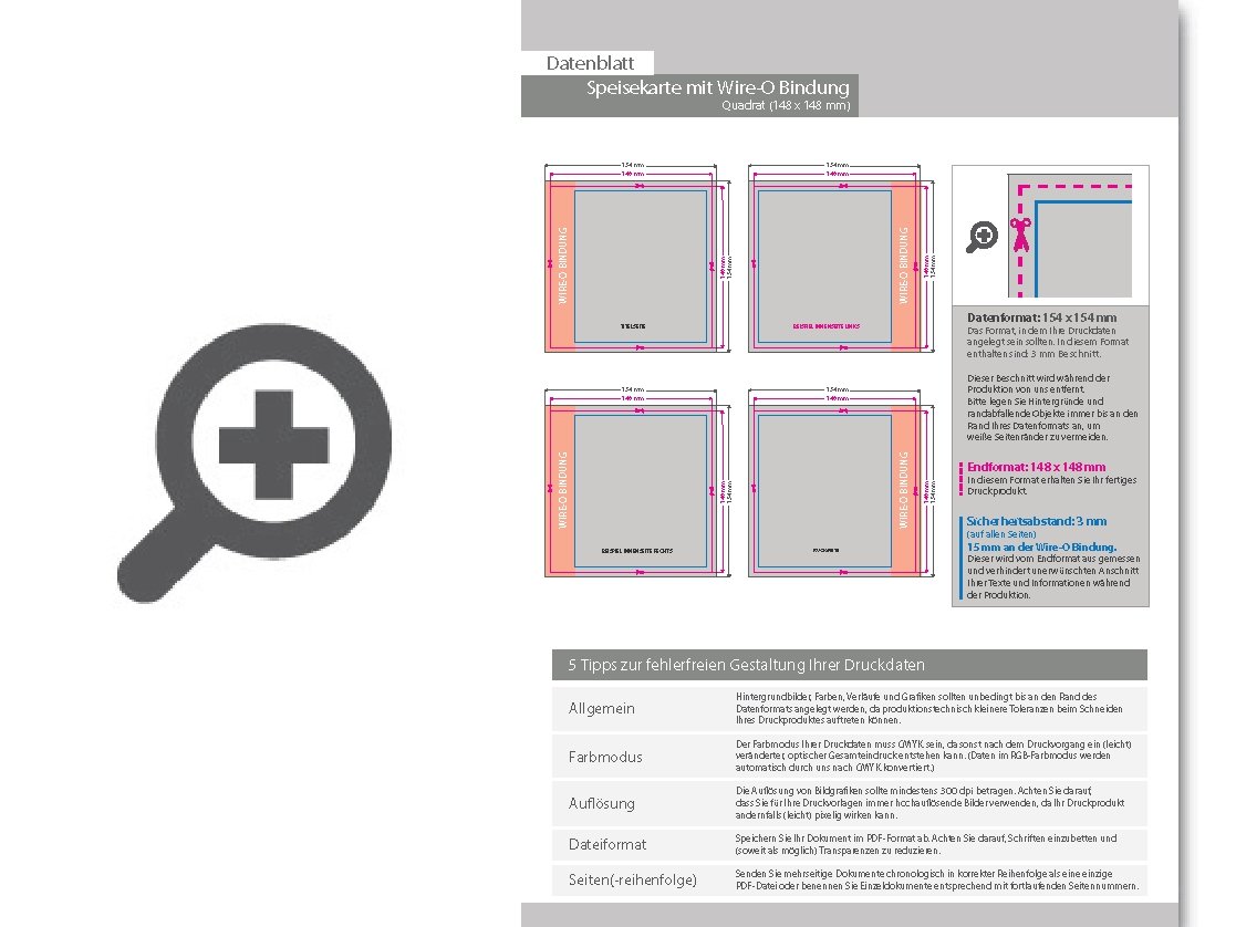 Product Bild speisekarte_mit_metall-spiralbindung__endformat_quadrat_14_8_cm_x_14_8_cm__16-seitig