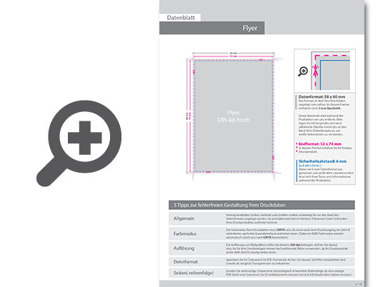Product Bild flyer_din_a8_(5_2_cm_x_7_4_cm)__beidseitig_bedruckt