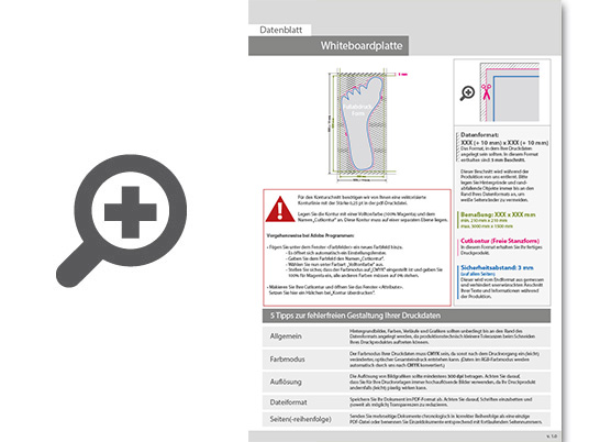 Product Bild whiteboardplatte_in_fu__abdruck-form_konturgefr__st___einseitig_4_0-farbig_bedruckt